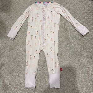 Magnetic Me Ballerina Onesie Pajamas
